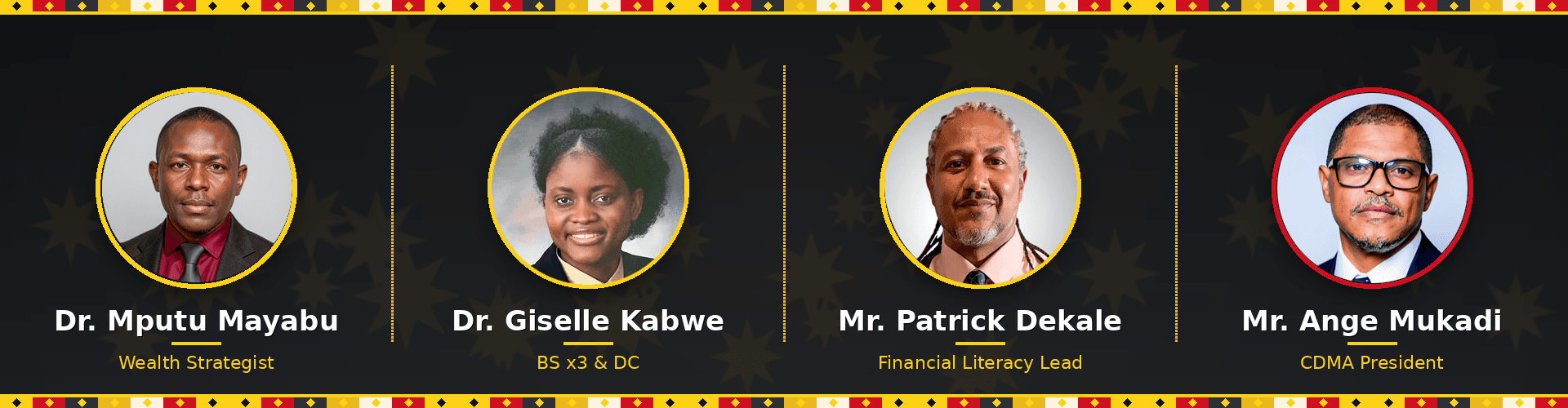 Featured speakers — event postponed